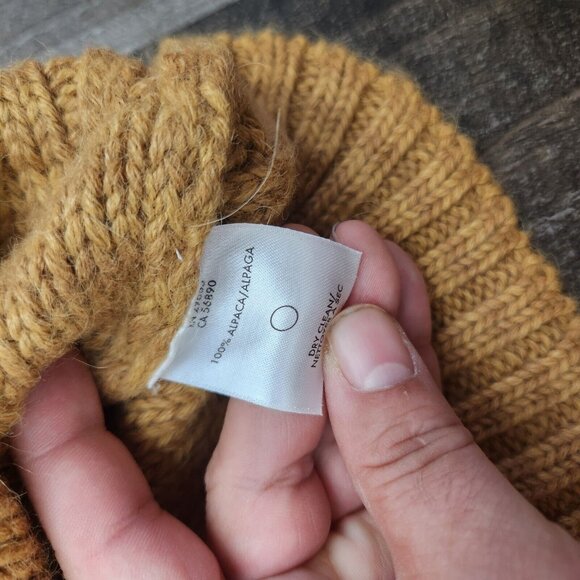 Mens Pendleton Thomas Kay size XL Alpaca Mock Neck Long Sleeve Sweater - Picture 6 of 7